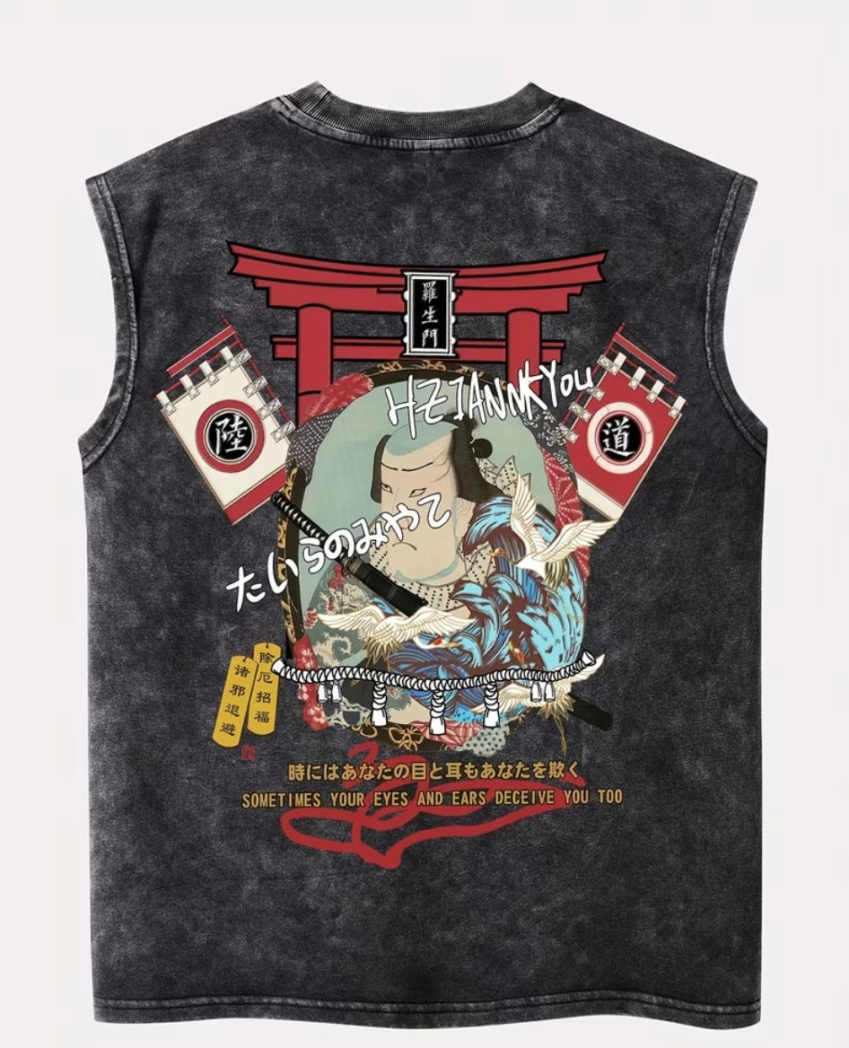 Tokyo Ancient Building Vest