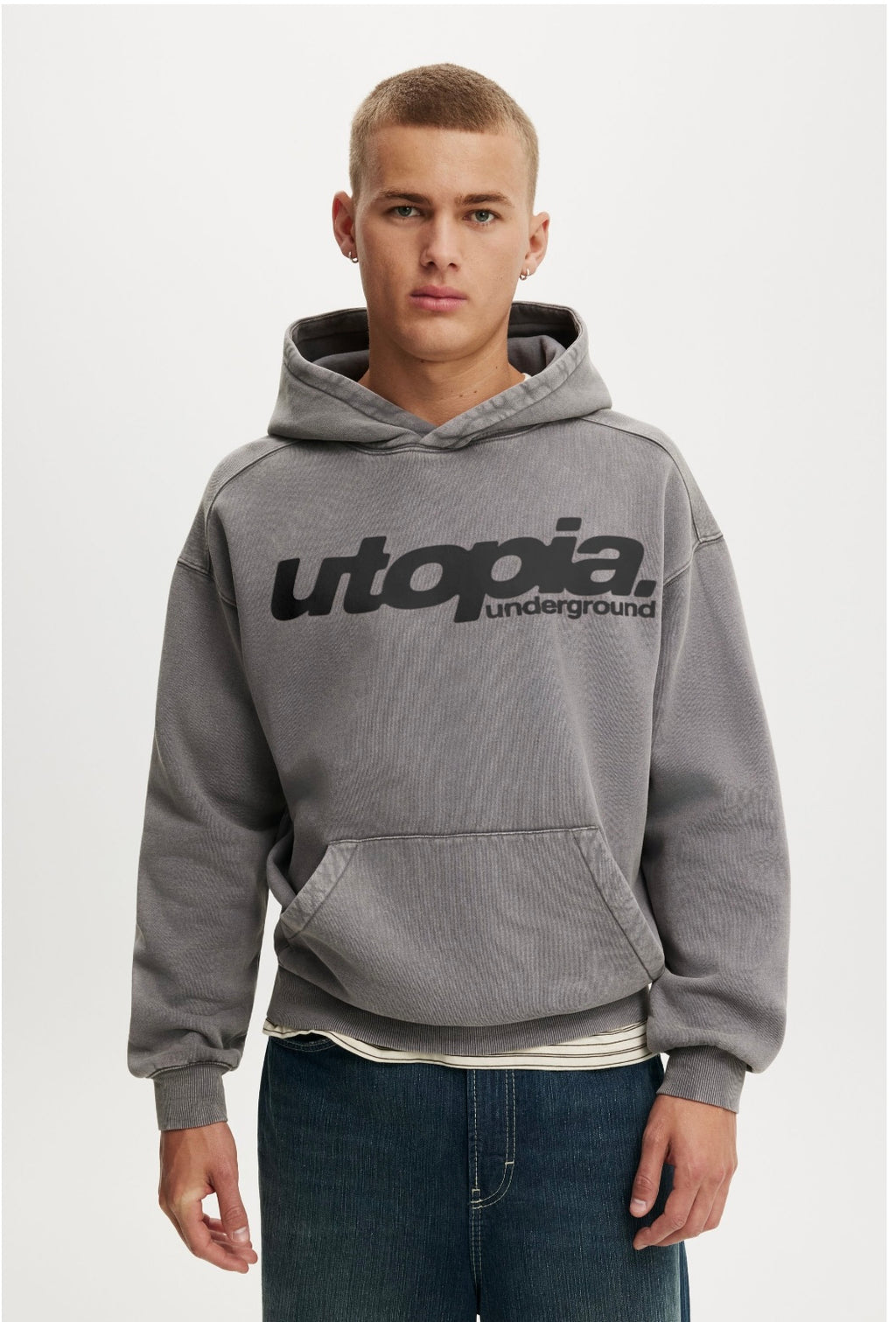 Box Fit Graphic Hoodie
