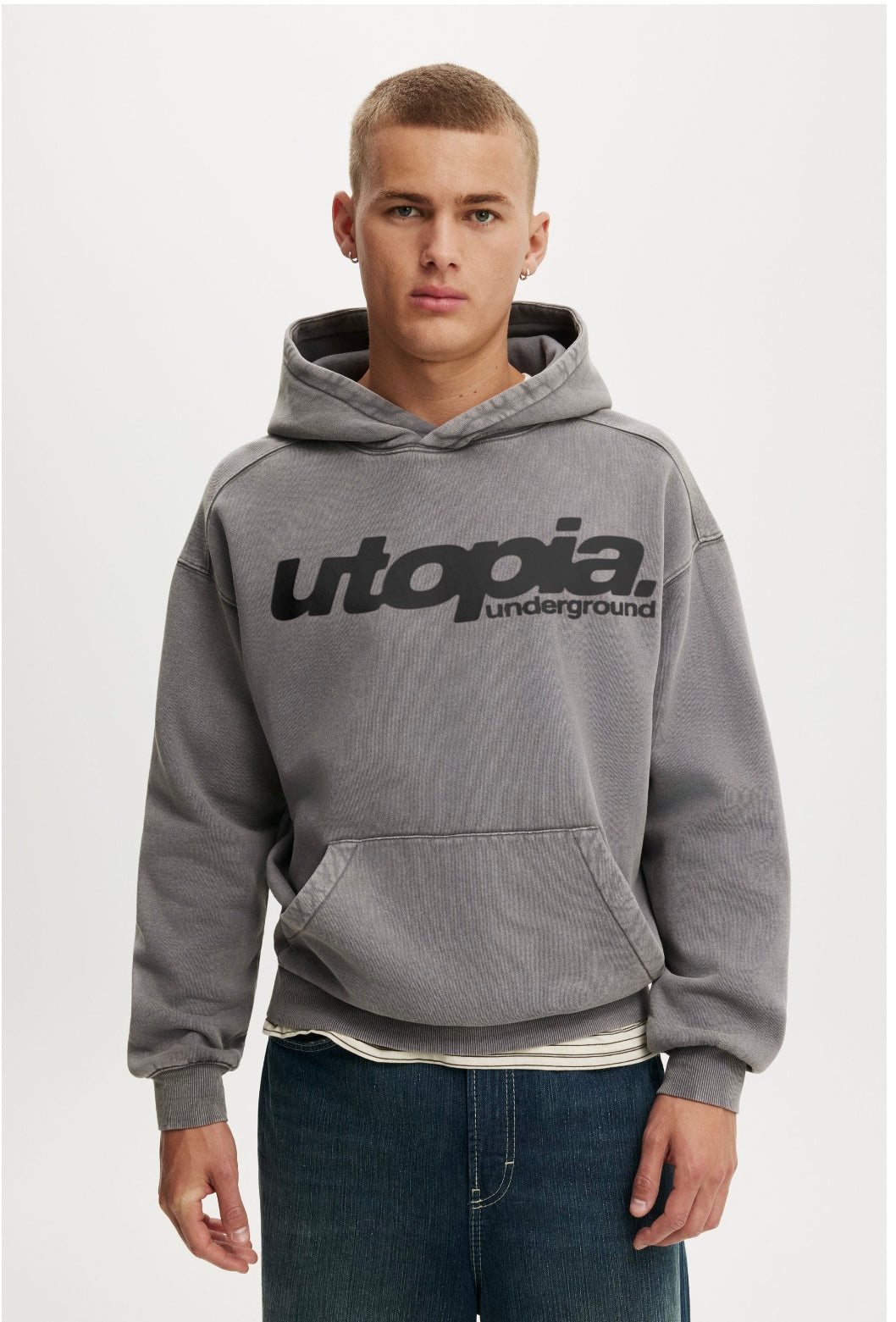 Box Fit Graphic Hoodie