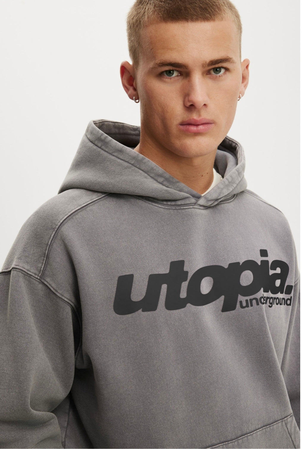 Box Fit Graphic Hoodie