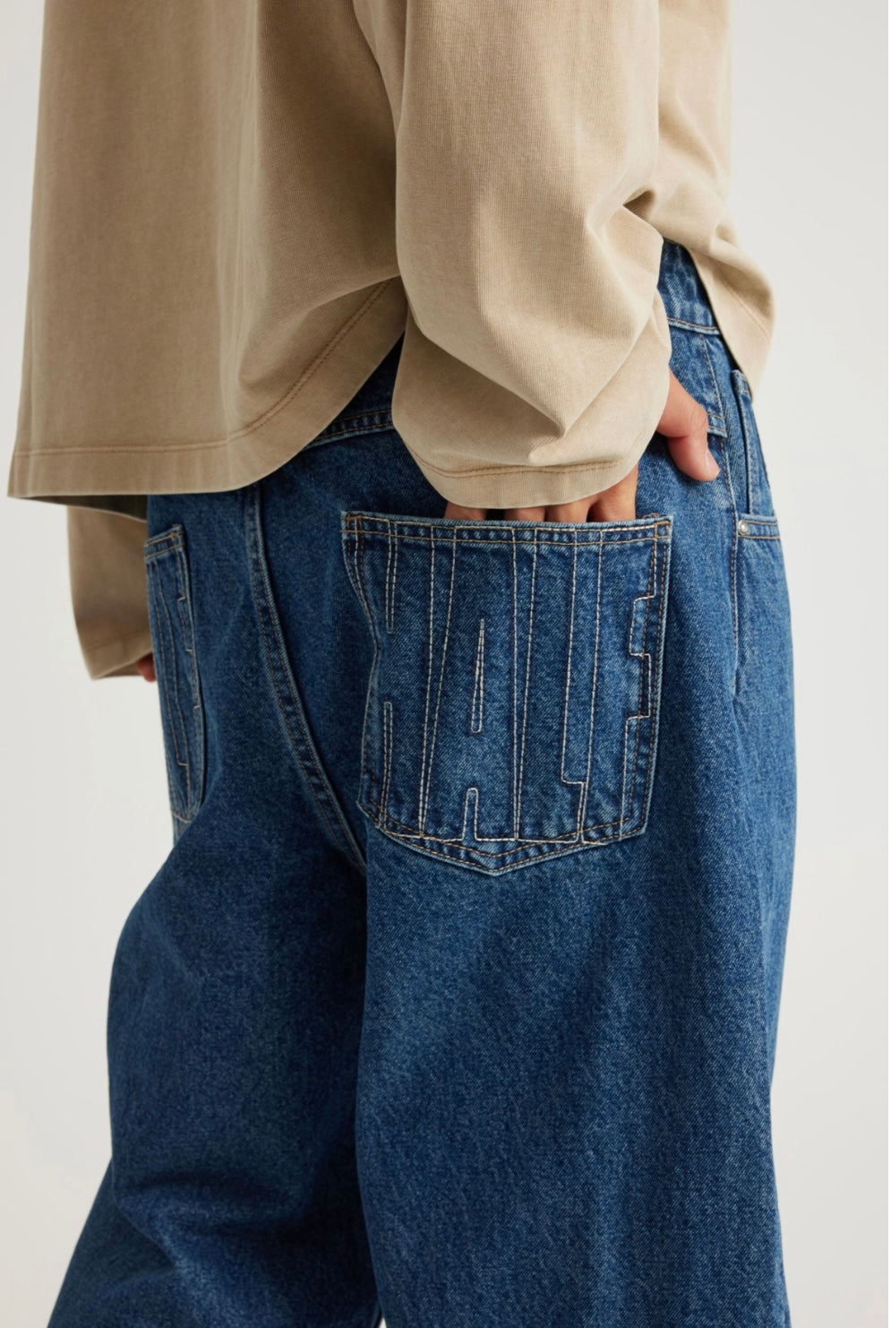 Half Half Classico Baggy Jean