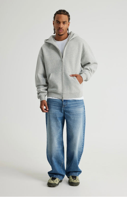 Authentics Oversized Zip Thru Hoodie