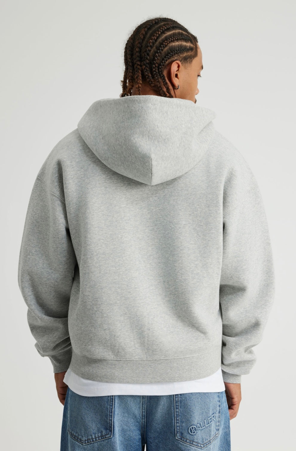 Authentics Oversized Zip Thru Hoodie